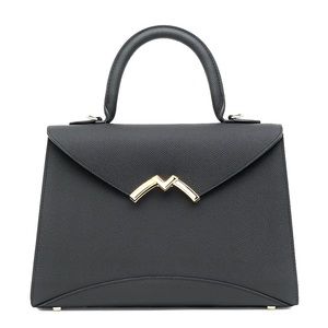 SOLD Moynat Gabrielle PM Bag in Carat Calf Leather and Gold Hardware